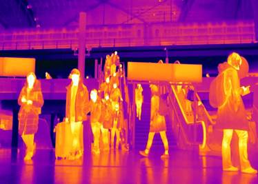 Cámara térmica en Berlín.